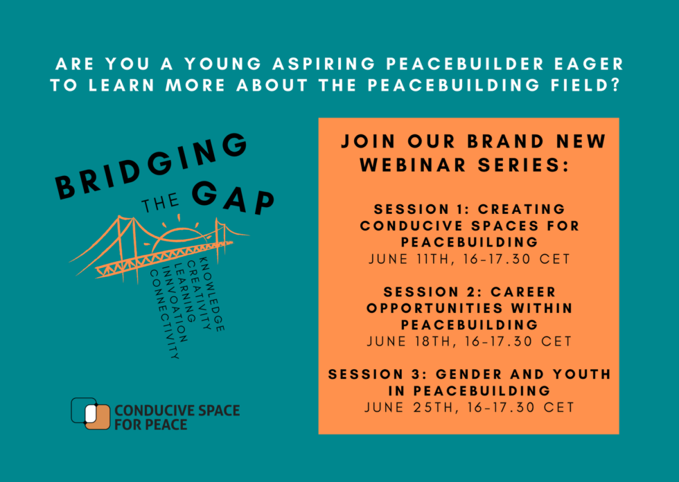 Bridging the Gap webinar series to be launched for young, aspiring